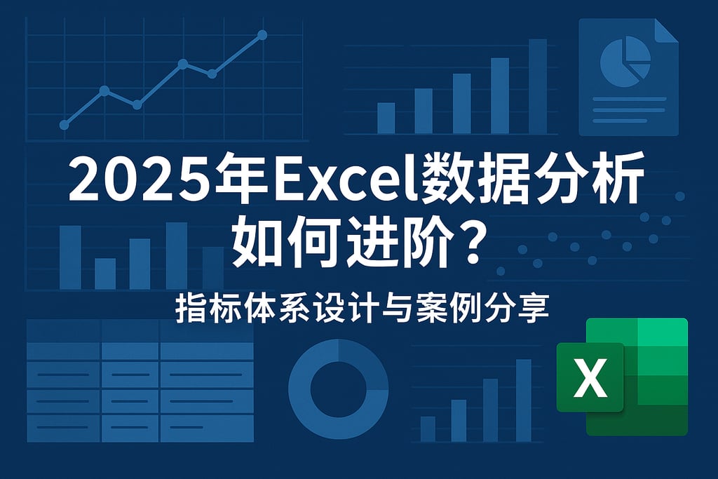 2025年Excel数据分析如何进阶？指标体系设计与案例分享