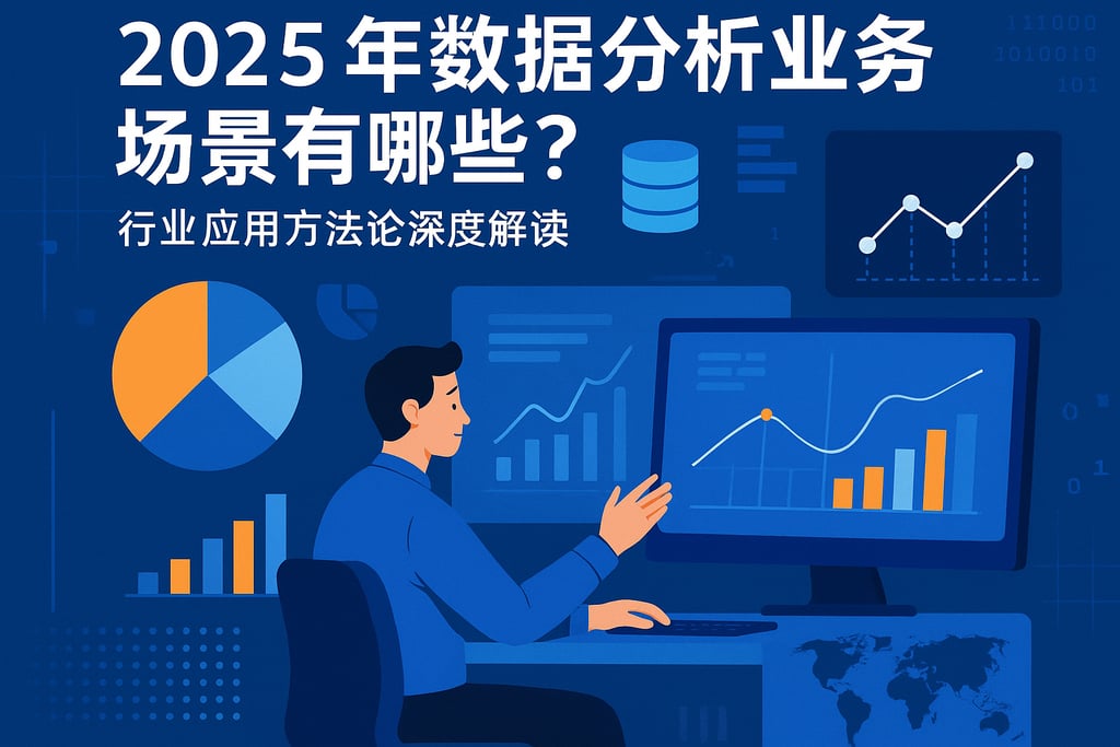2025年数据分析业务场景有哪些？行业应用方法论深度解读