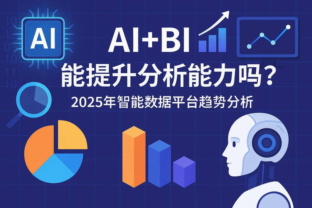 AI+BI能提升分析能力吗？2025年智能数据平台趋势分析