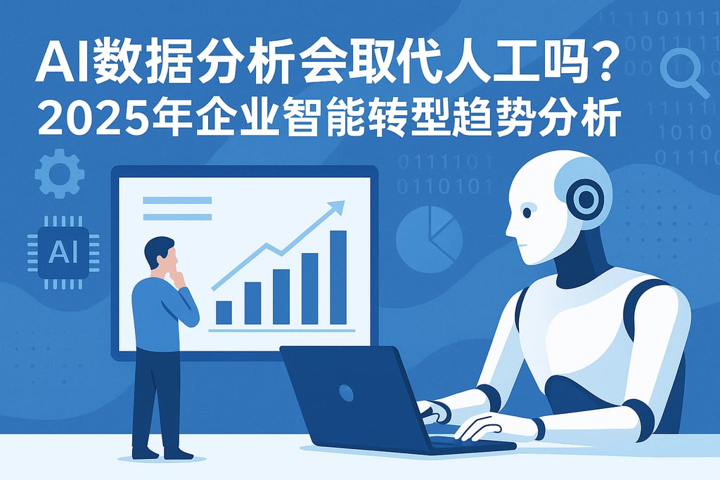 AI数据分析会取代人工吗？2025年企业智能转型趋势分析