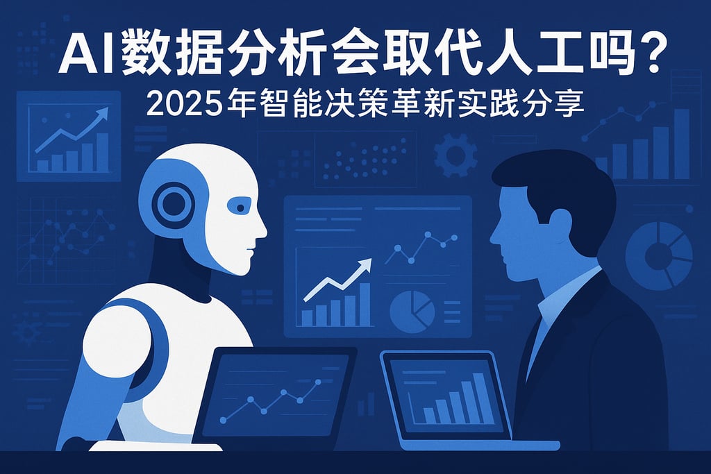 AI数据分析会取代人工吗？2025年智能决策革新实践分享