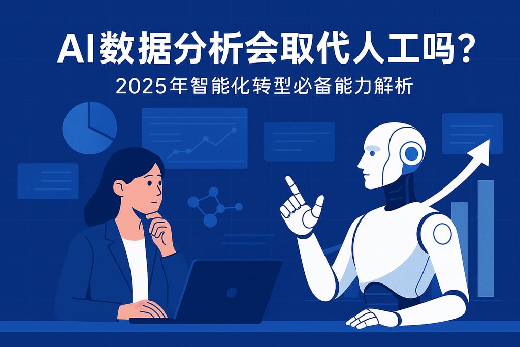 AI数据分析会取代人工吗？2025年智能化转型必备能力解析