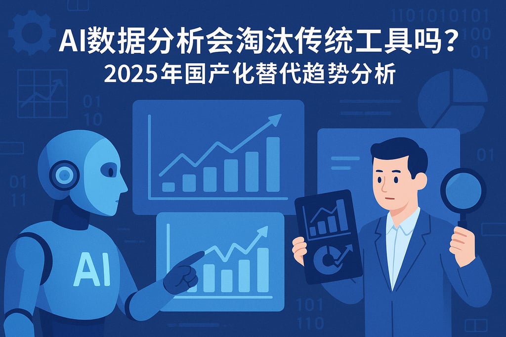 AI数据分析会淘汰传统工具吗？2025年国产化替代趋势分析