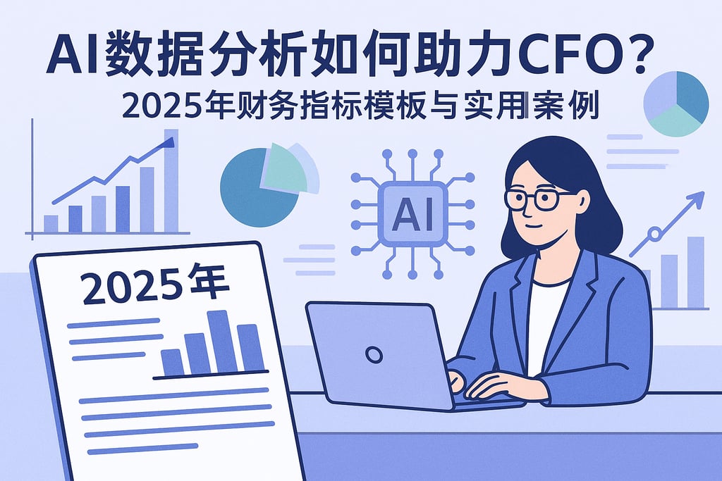 AI数据分析如何助力CFO？2025年财务指标模板与实用案例