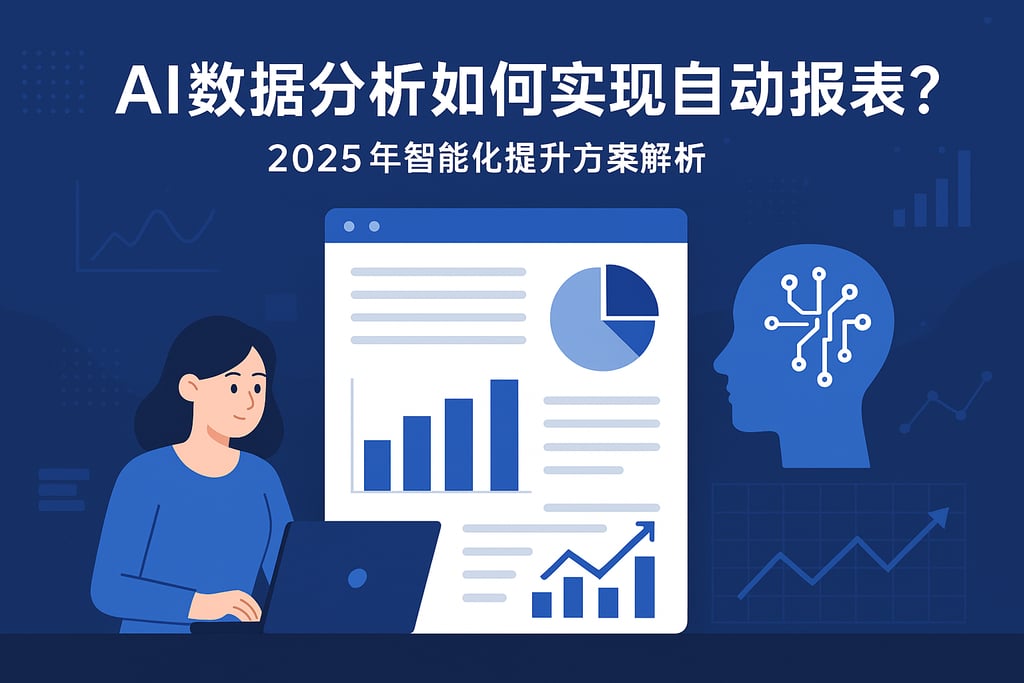 AI数据分析如何实现自动报表？2025年智能化提升方案解析
