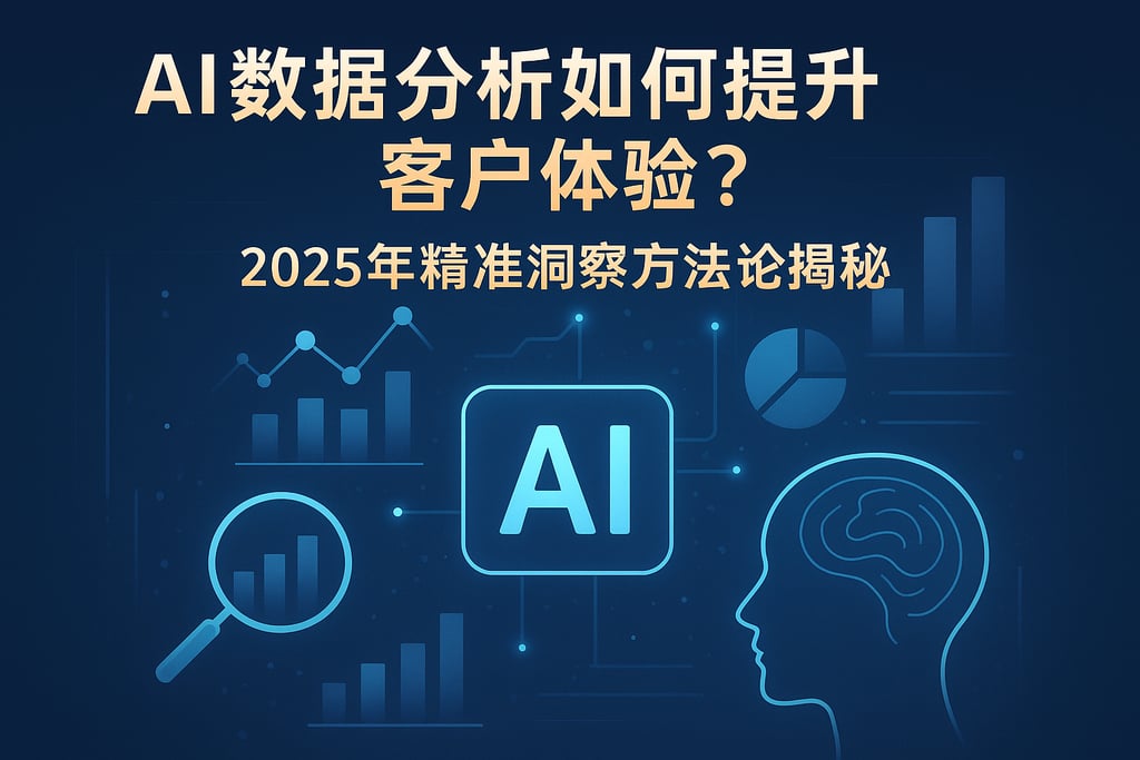 AI数据分析如何提升客户体验？2025年精准洞察方法论揭秘