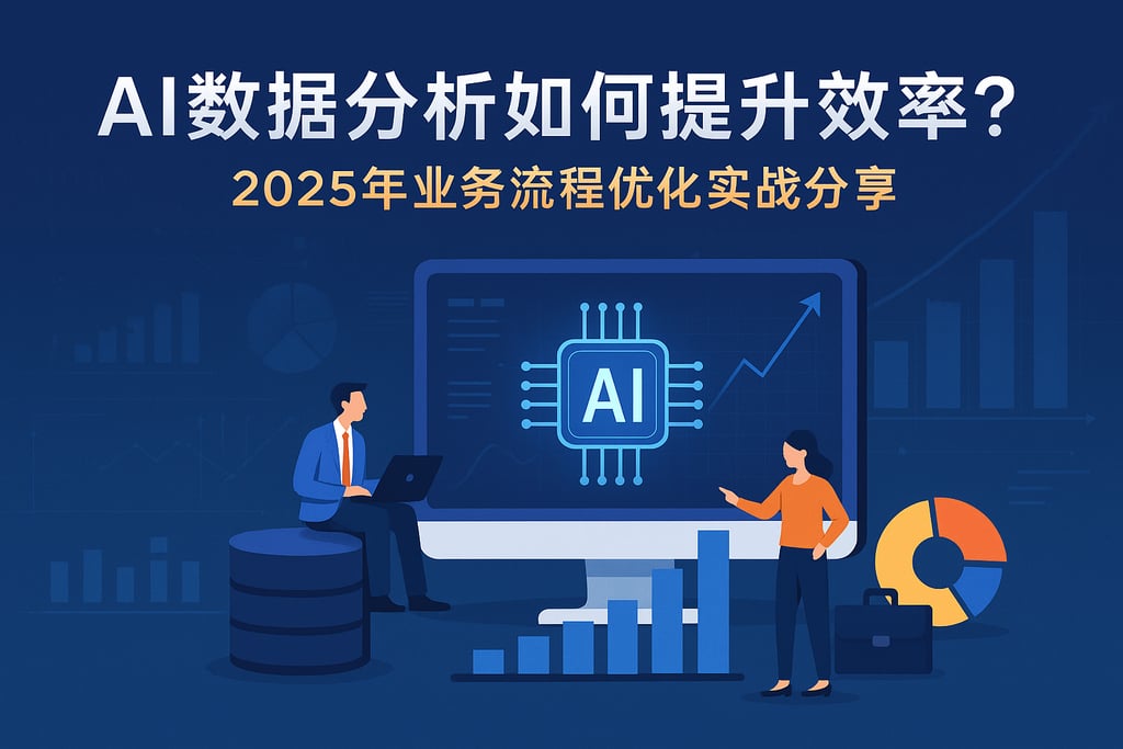 AI数据分析如何提升效率？2025年业务流程优化实战分享
