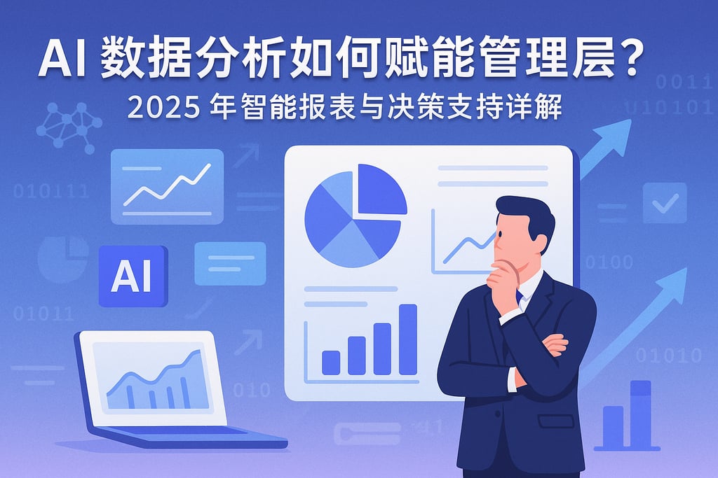 AI数据分析如何赋能管理层？2025年智能报表与决策支持详解