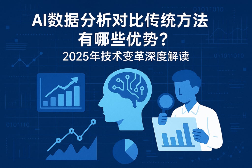 AI数据分析对比传统方法有哪些优势？2025年技术变革深度解读