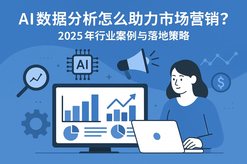 AI数据分析怎么助力市场营销？2025年行业案例与落地策略