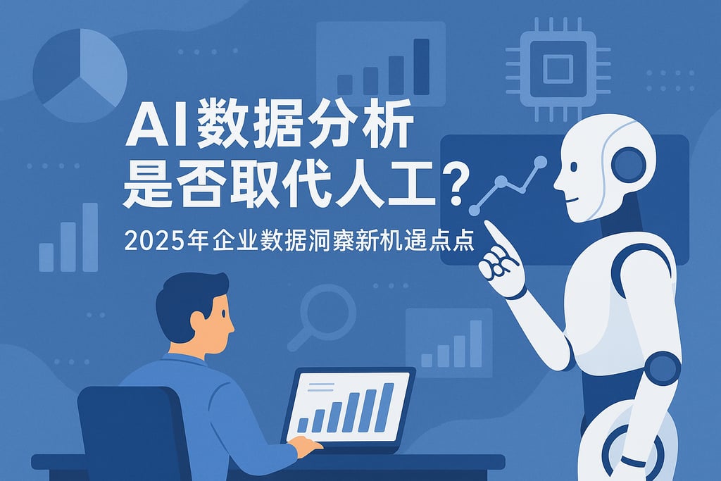 AI数据分析是否取代人工？2025年企业数据洞察新机遇盘点