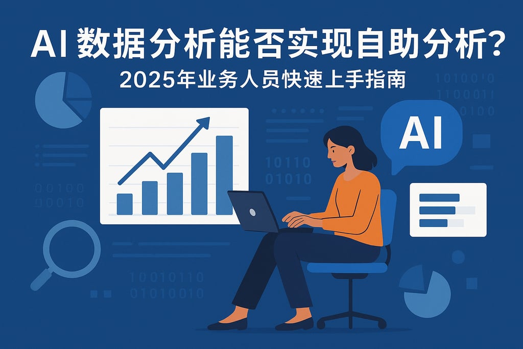 AI数据分析能否实现自助分析？2025年业务人员快速上手指南