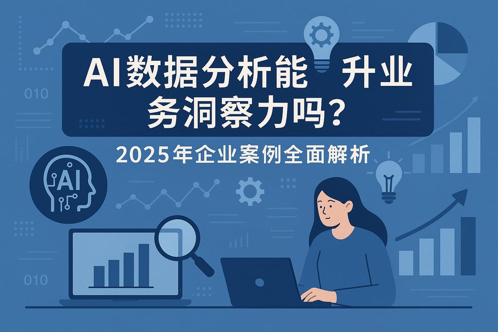 AI数据分析能提升业务洞察力吗？2025年企业案例全面解析