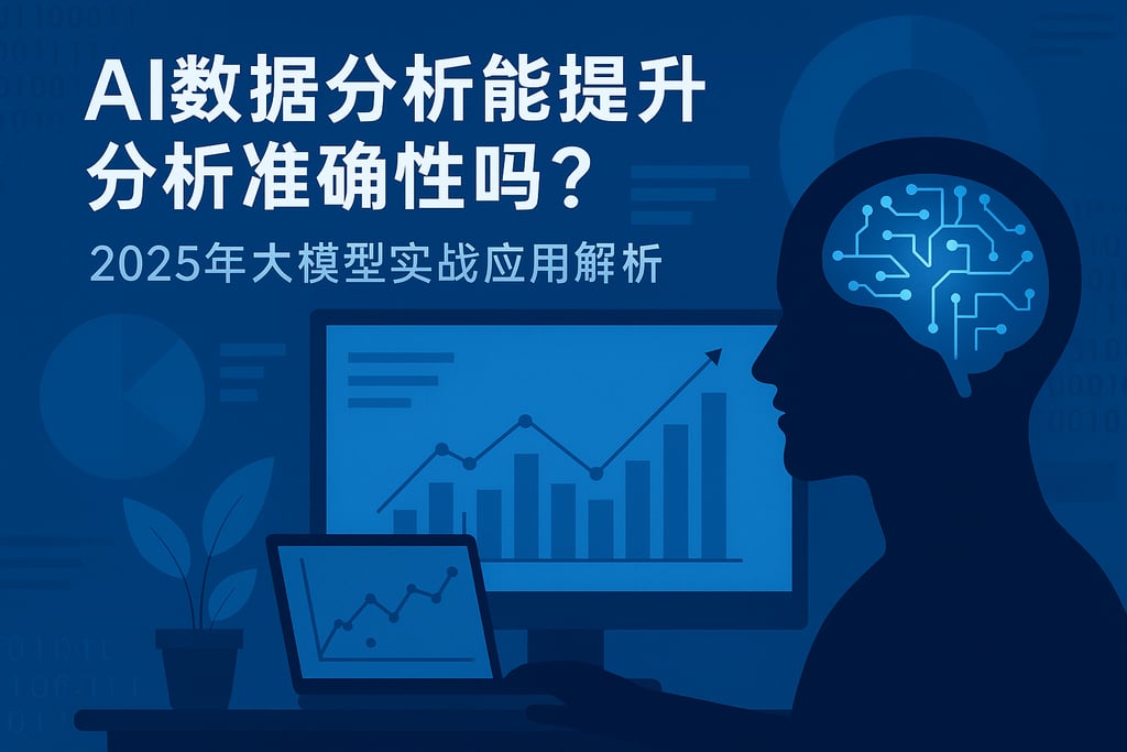 AI数据分析能提升分析准确性吗？2025年大模型实战应用解析