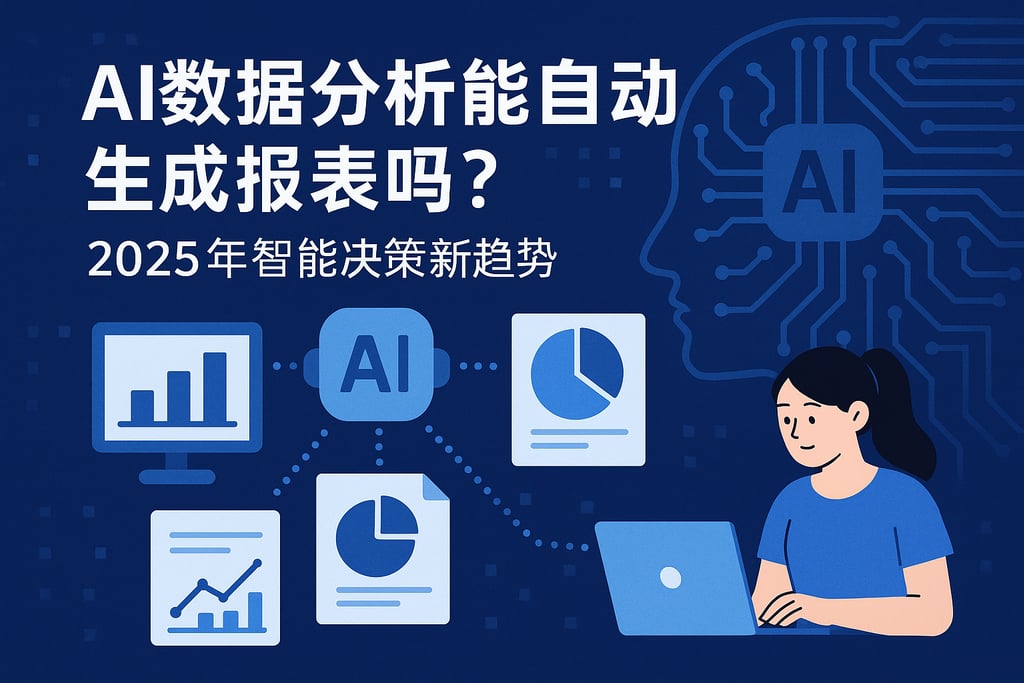 AI数据分析能自动生成报表吗？2025年智能决策新趋势
