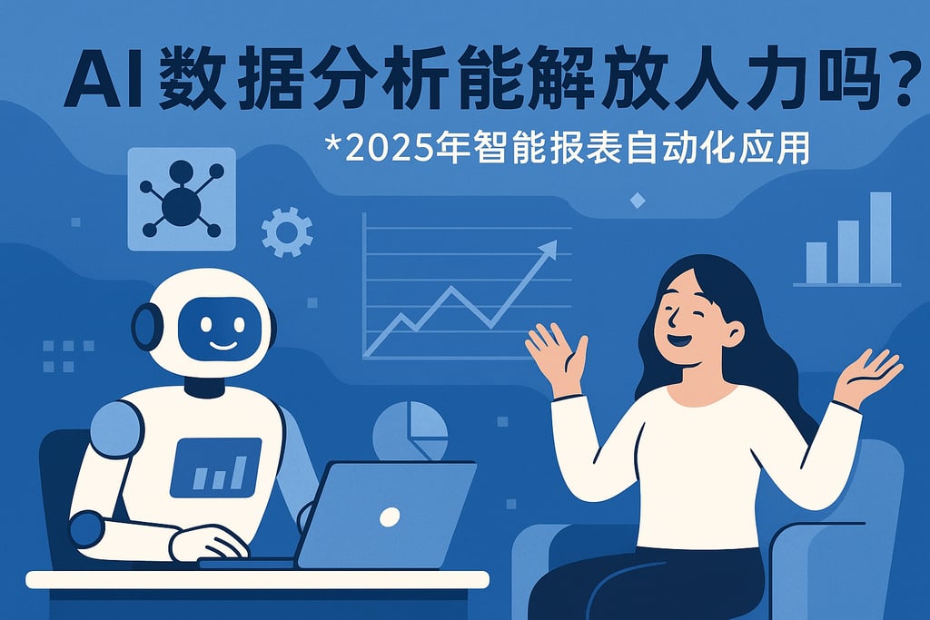AI数据分析能解放人力吗？2025年智能报表自动化应用