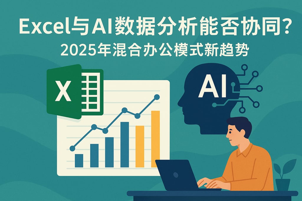 Excel与AI数据分析能否协同？2025年混合办公模式新趋势
