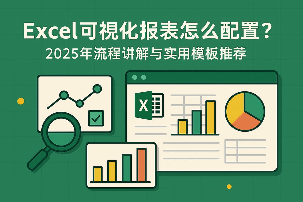 Excel可视化报表怎么配置？2025年流程讲解与实用模板推荐