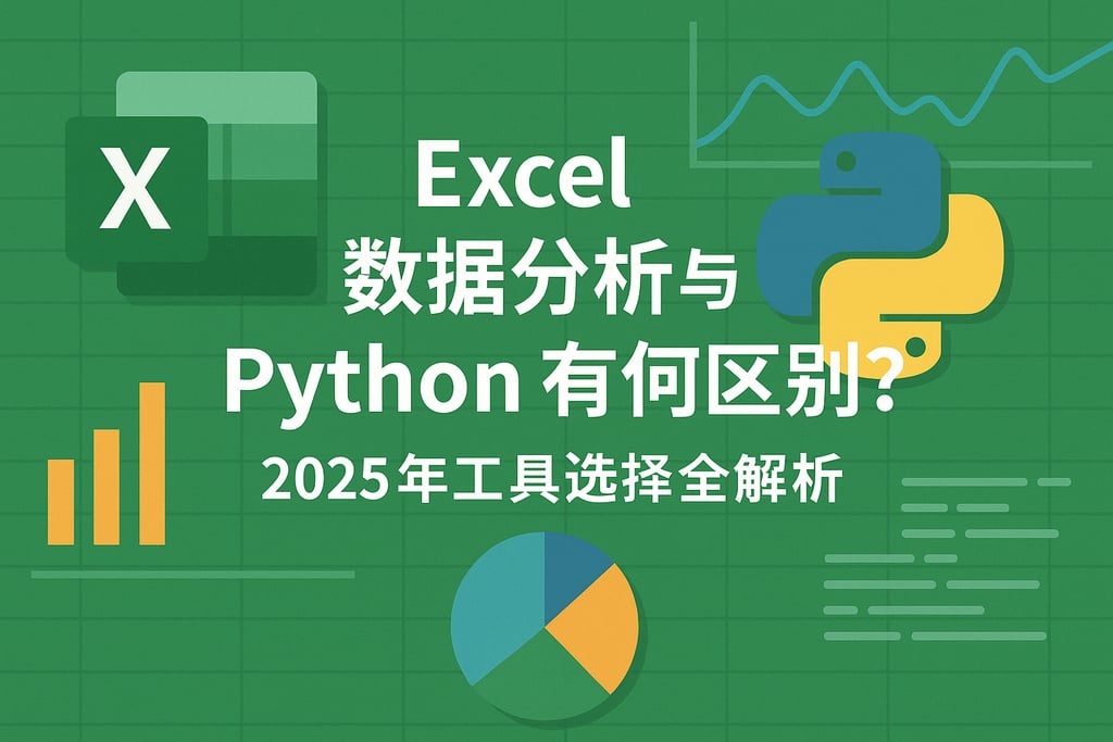 Excel数据分析与Python有何区别？2025年工具选择全解析
