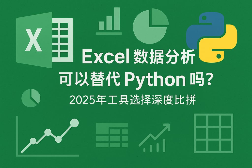 Excel数据分析可以替代Python吗？2025年工具选择深度比拼