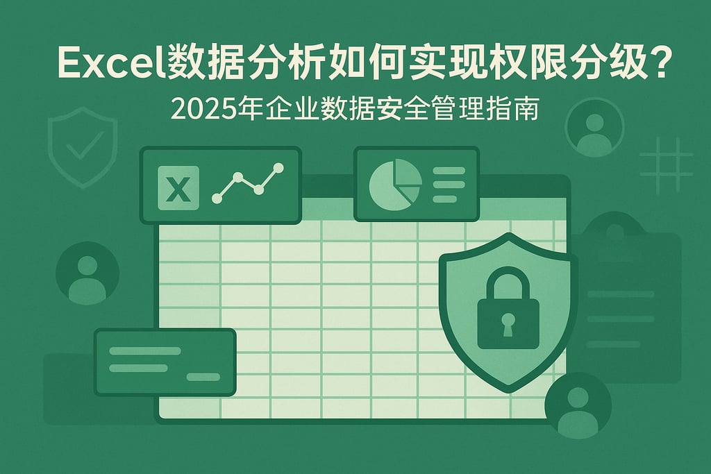 Excel数据分析如何实现权限分级？2025年企业数据安全管理指南
