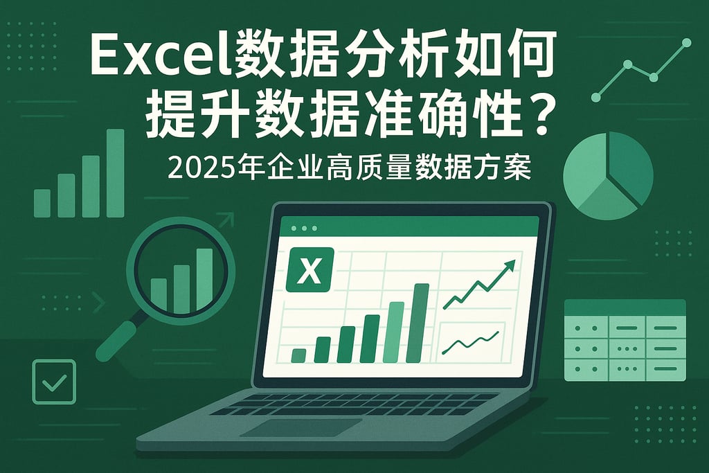 Excel数据分析如何提升数据准确性？2025年企业高质量数据方案