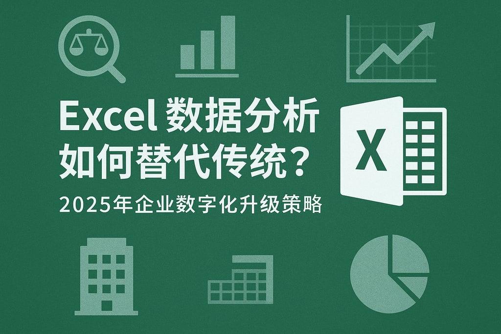 Excel数据分析如何替代传统？2025年企业数字化升级策略