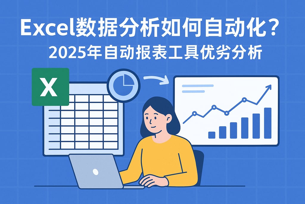 Excel数据分析如何自动化？2025年自动报表工具优劣分析