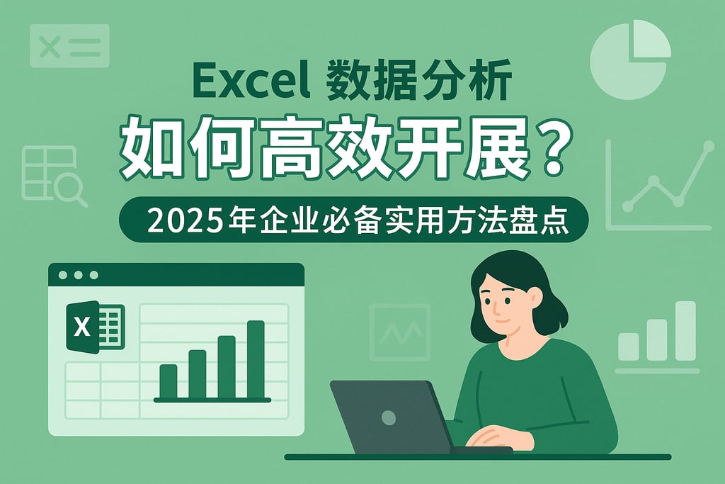 Excel数据分析如何高效开展？2025年企业必备实用方法盘点