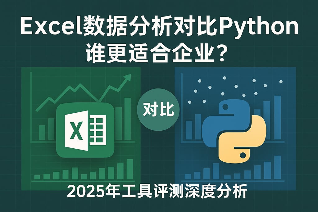 Excel数据分析对比Python，谁更适合企业？2025年工具评测深度分析