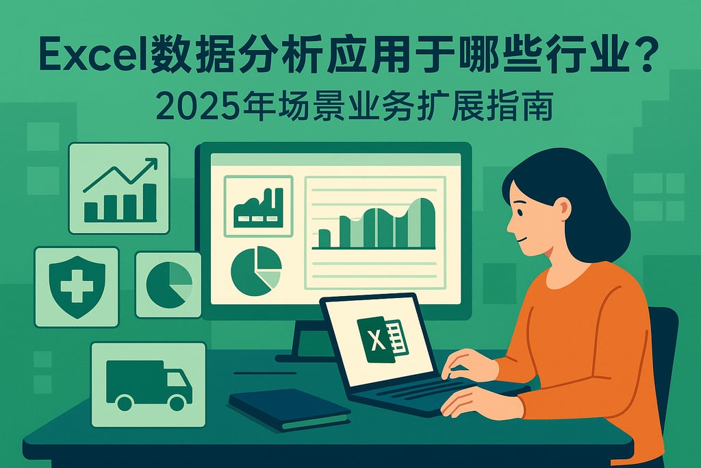 Excel数据分析应用于哪些行业？2025年场景业务扩展指南
