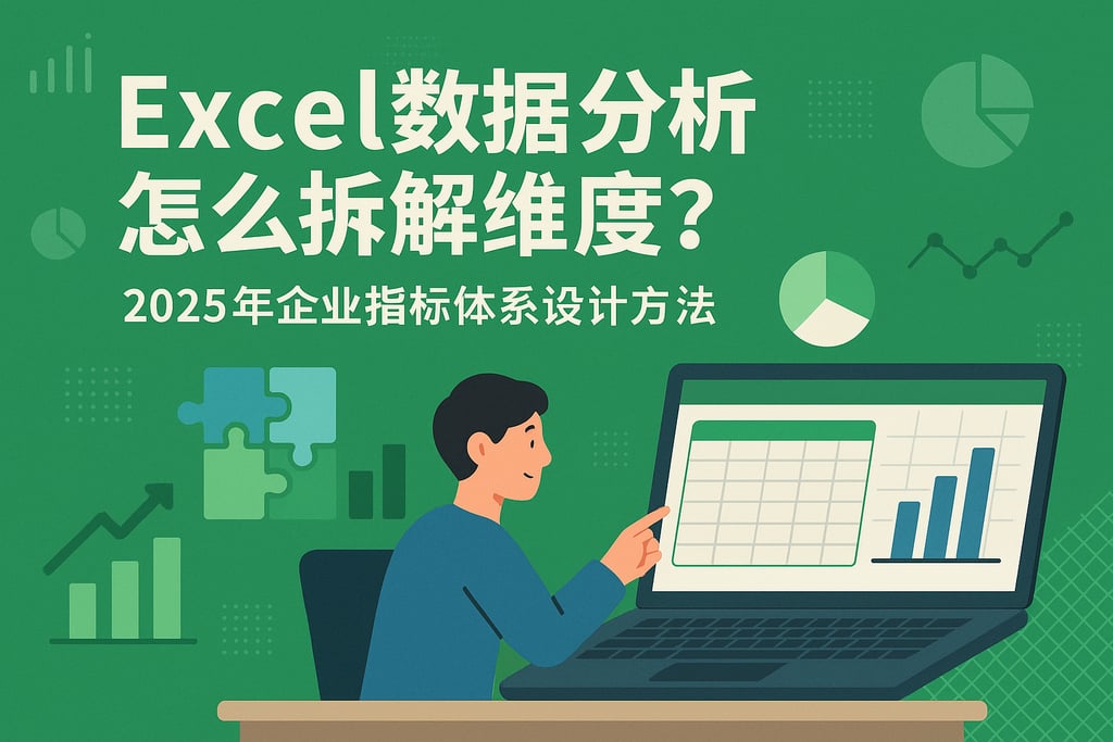 Excel数据分析怎么拆解维度？2025年企业指标体系设计方法