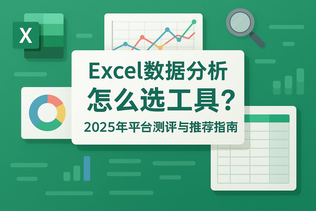 Excel数据分析怎么选工具？2025年平台测评与推荐指南