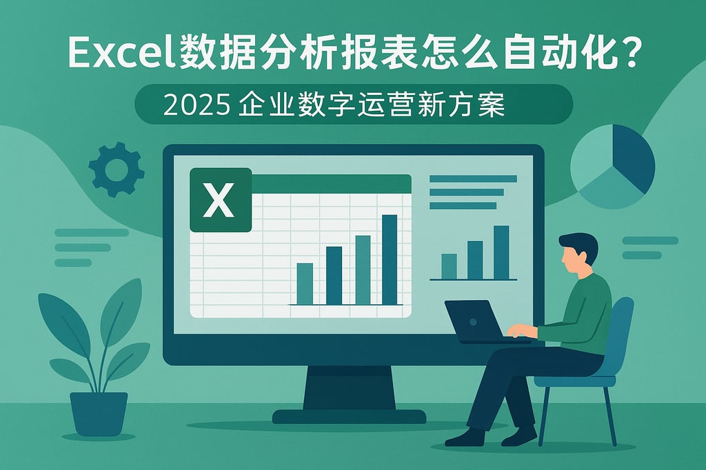 Excel数据分析报表怎么自动化？2025年企业数字运营新方案
