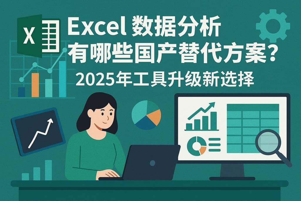 Excel数据分析有哪些国产替代方案？2025年工具升级新选择