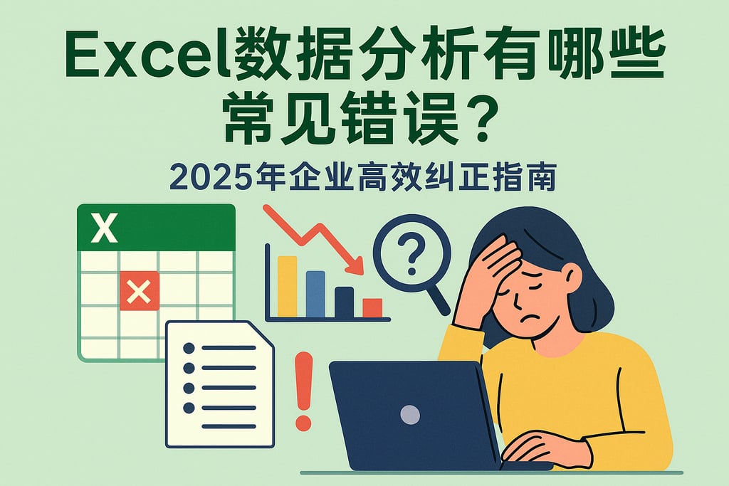 Excel数据分析有哪些常见错误？2025年企业高效纠正指南