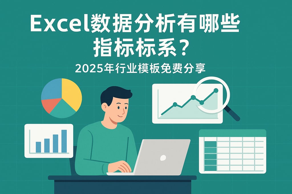 Excel数据分析有哪些指标体系？2025年行业模板免费分享