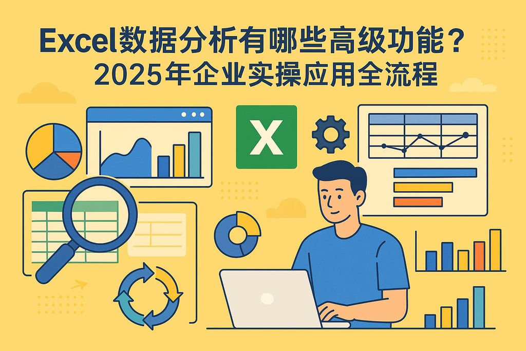 Excel数据分析有哪些高级功能？2025年企业实操应用全流程