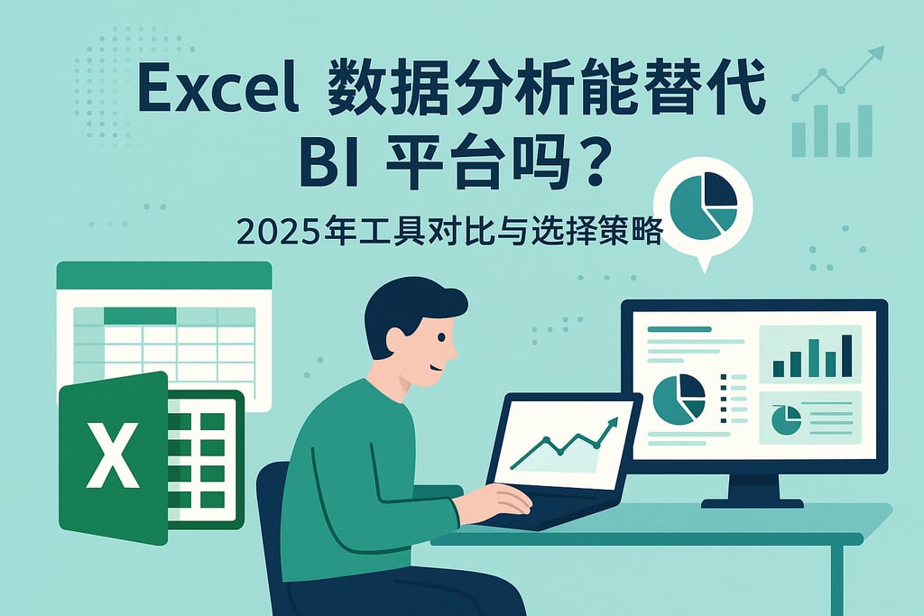 Excel数据分析能替代BI平台吗？2025年工具对比与选择策略