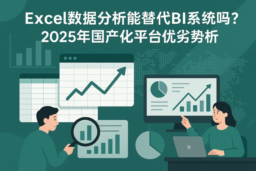 Excel数据分析能替代BI系统吗？2025年国产化平台优劣势解析