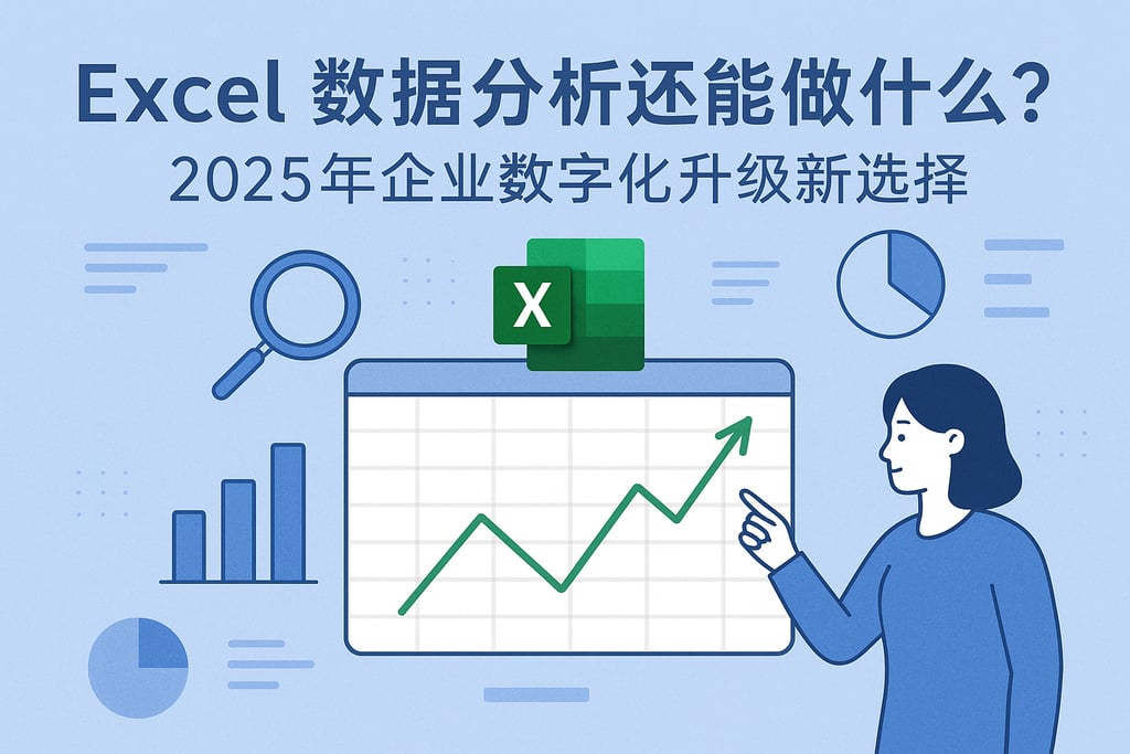 Excel数据分析还能做什么？2025年企业数字化升级新选择