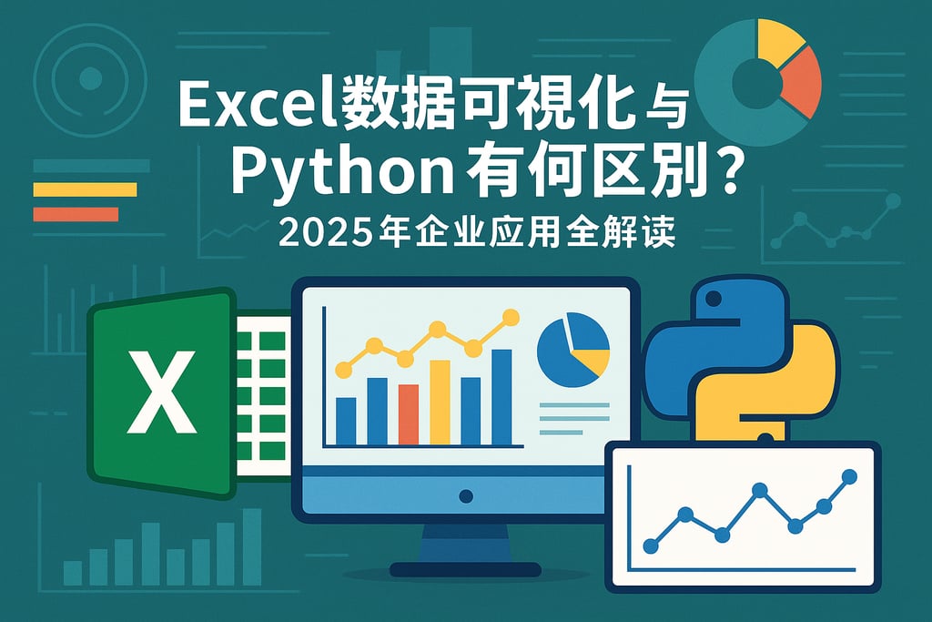 Excel数据可视化与Python有何区别？2025年企业应用全解读