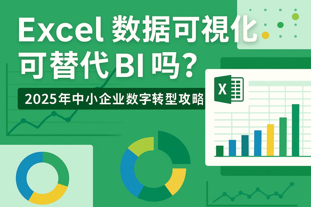 Excel数据可视化可替代BI吗？2025年中小企业数字转型攻略