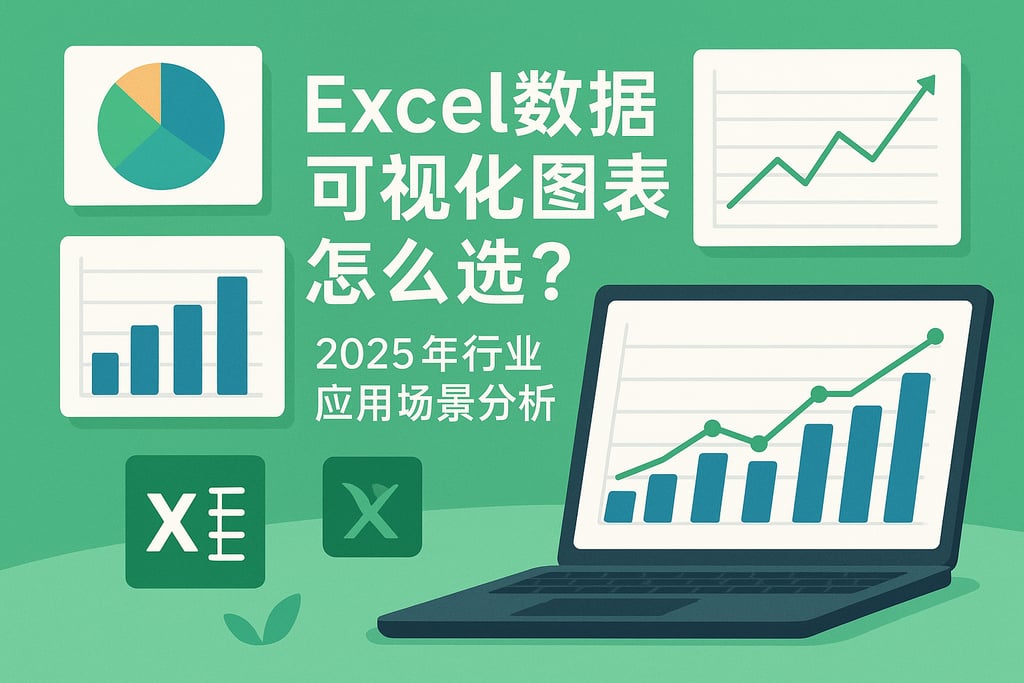 Excel数据可视化图表怎么选？2025年行业应用场景分析
