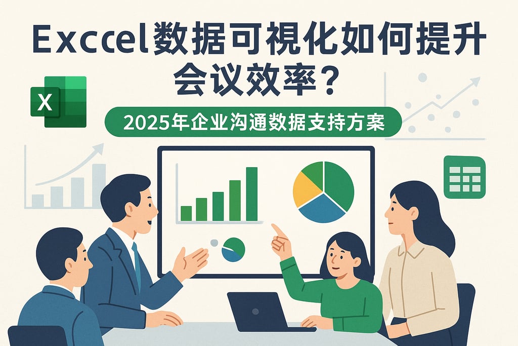 Excel数据可视化如何提升会议效率？2025年企业沟通数据支持方案