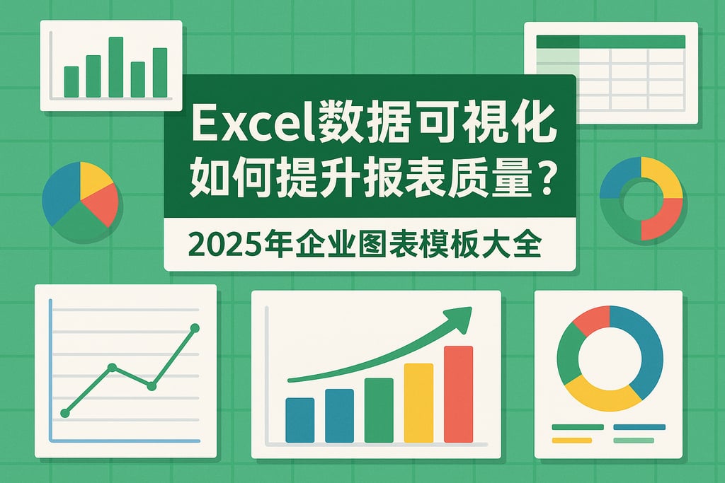 Excel数据可视化如何提升报表质量？2025年企业图表模板大全