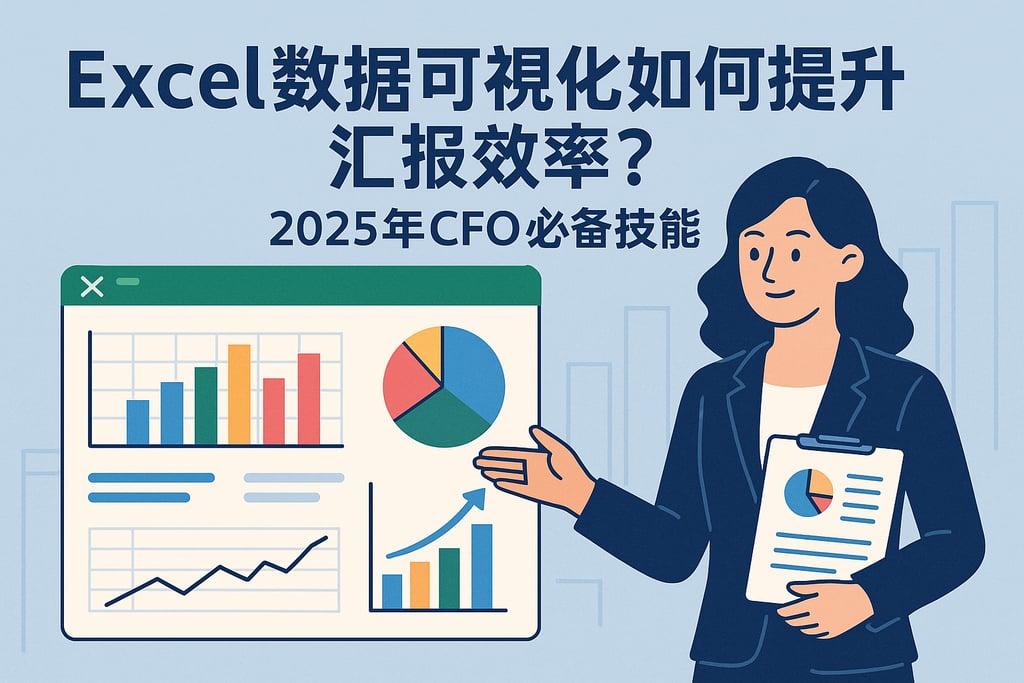 Excel数据可视化如何提升汇报效率？2025年CFO必备技能
