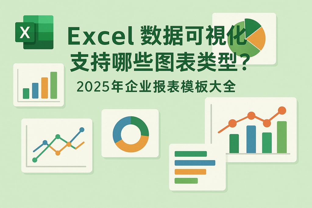 Excel数据可视化支持哪些图表类型？2025年企业报表模板大全