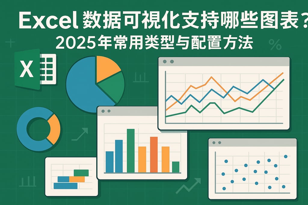Excel数据可视化支持哪些图表？2025年常用类型与配置方法