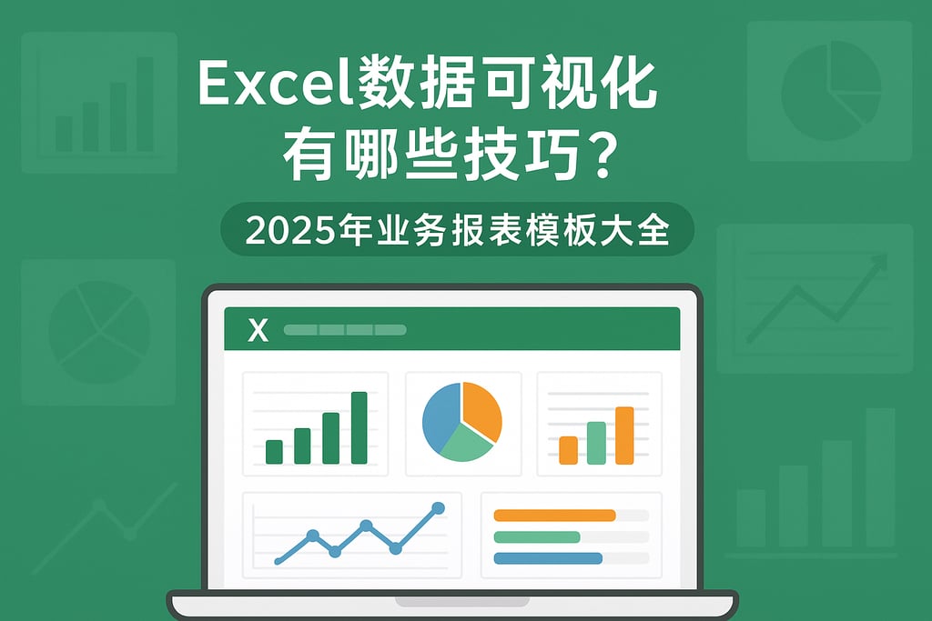 Excel数据可视化有哪些技巧？2025年业务报表模板大全